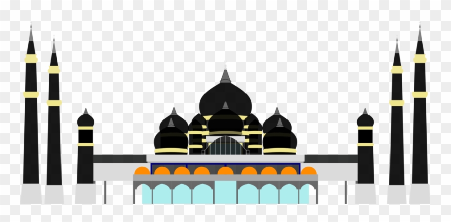 Masjid Clipart Crystal Mosque Al Masjid An Nabawi Great - Crystal Mosque Png Transparent Png