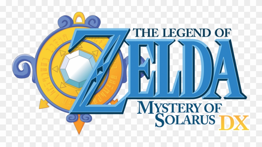 Search Clip Art Zelda Solarus Dx Logo Vector - Legend Of Zelda Mystery Of Solarus Dx - Png Download