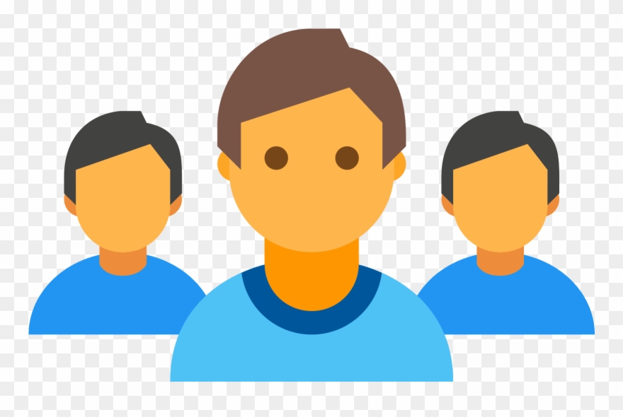 Icon Free Download Png And Vector - Group Icon Clipart