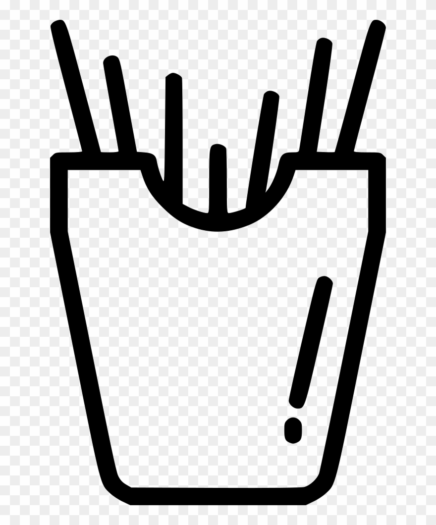 Fractions Clipart Carb Vector Transparent - French Fries - Png Download