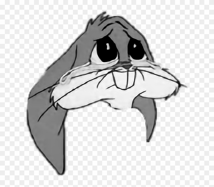 Bunny Bugsbunny Rabbit Upset Cry Baby Weptfreetoedi - Bugs Bunny Png Gif Clipart