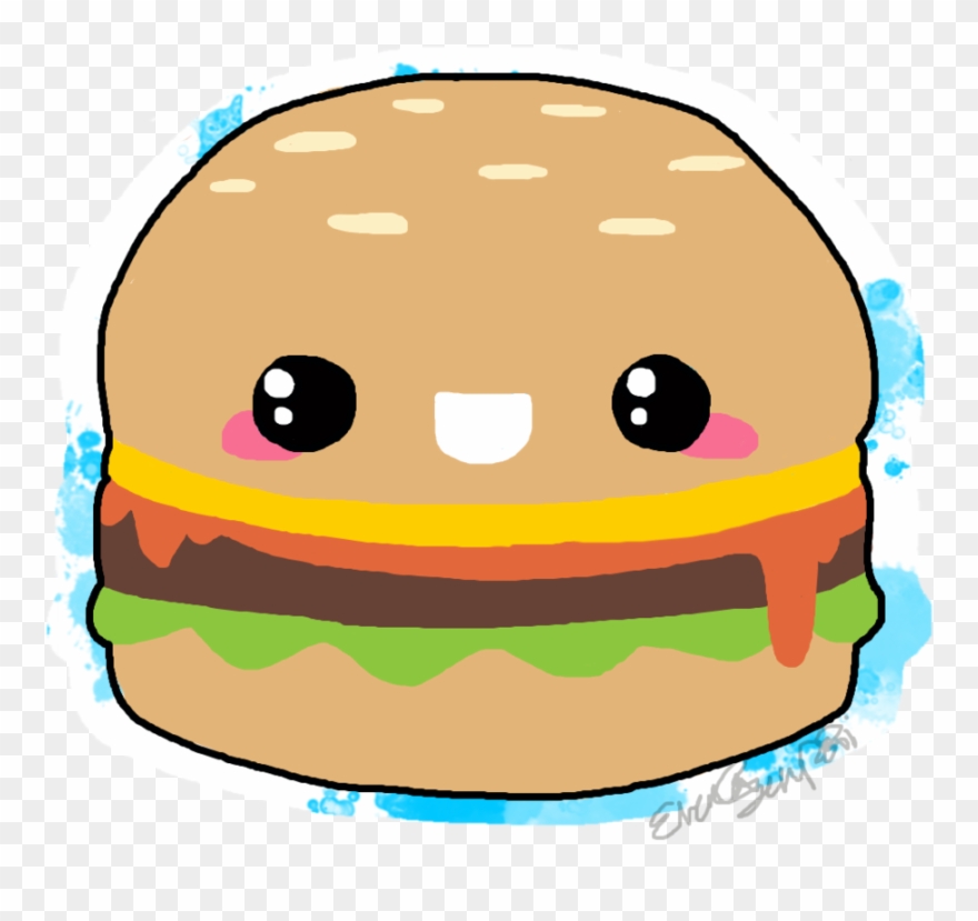 Clip Art Library Stock Cheeseburger Drawing - Cheeseburger Drawing - Png Download