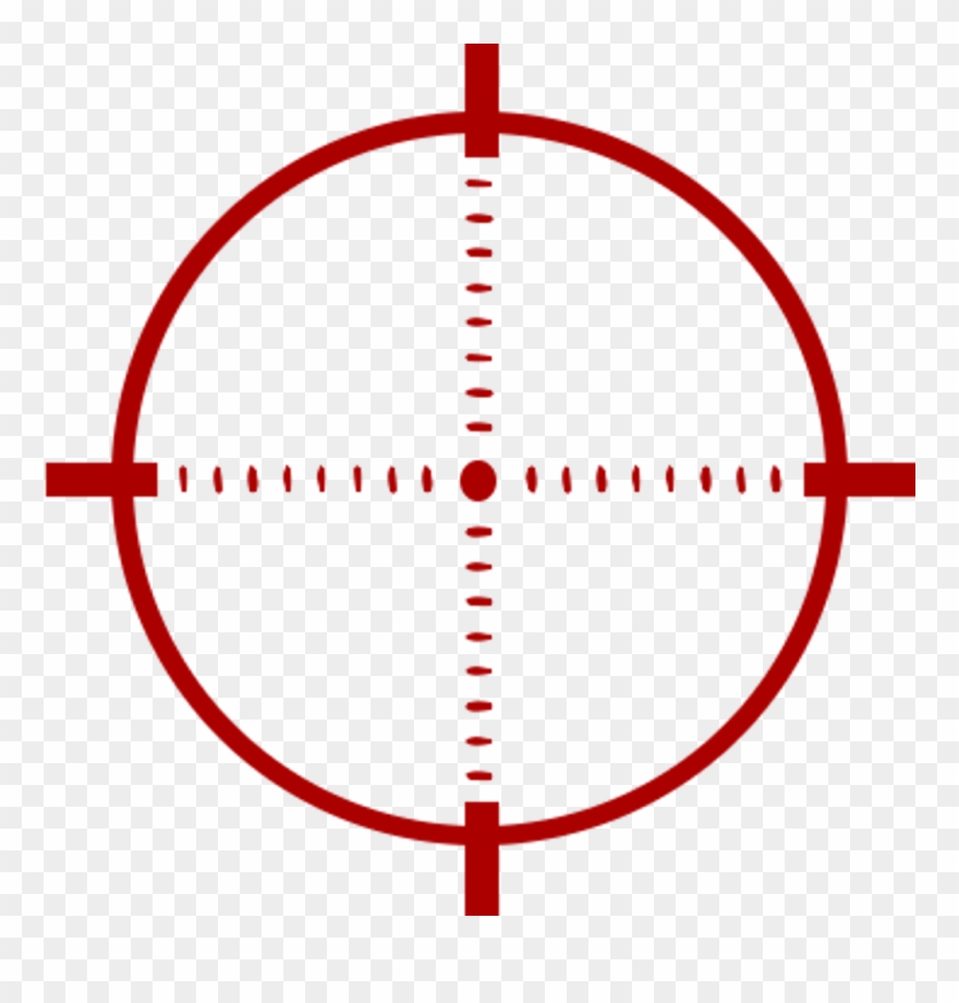 Download Crosshairs Cliparts - Crosshairs Clipart - Png Download