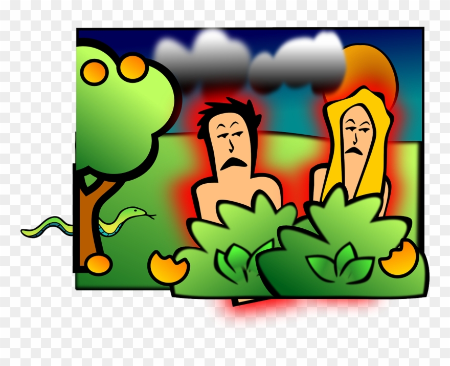 Adam And Eve Clip Art - Png Download