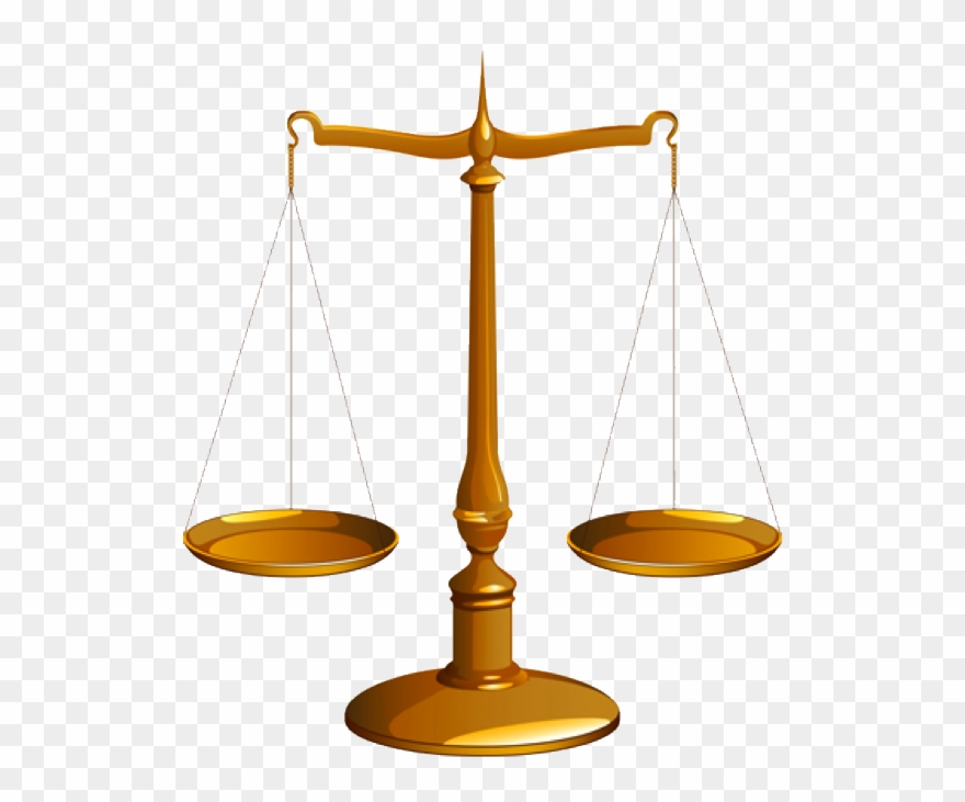 Scale - Balance Beam In Court Clipart