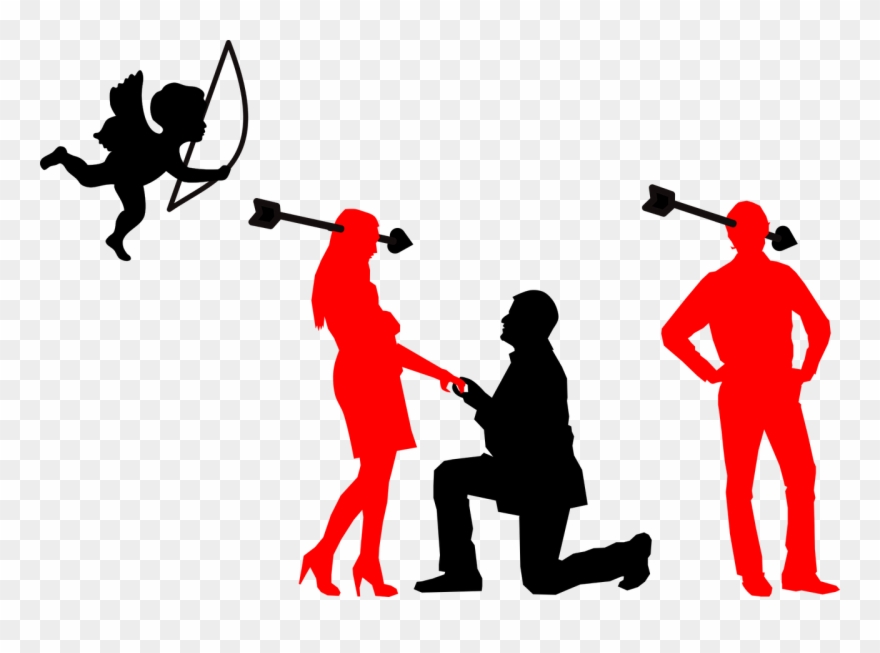 Infedility, High School, Love, Dating, Twins, Happy, - Marriage Drawing Clipart