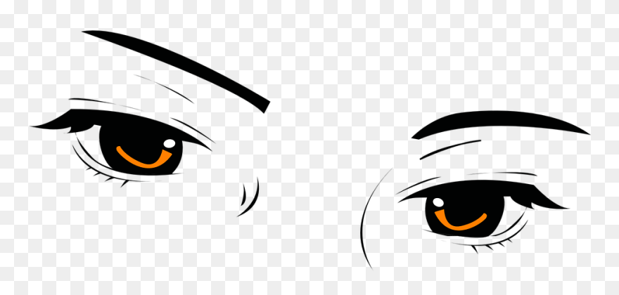 Eyes Look Beautiful U00b7 Free Vector Graphic On Pixabay - Eyebrow Clipart