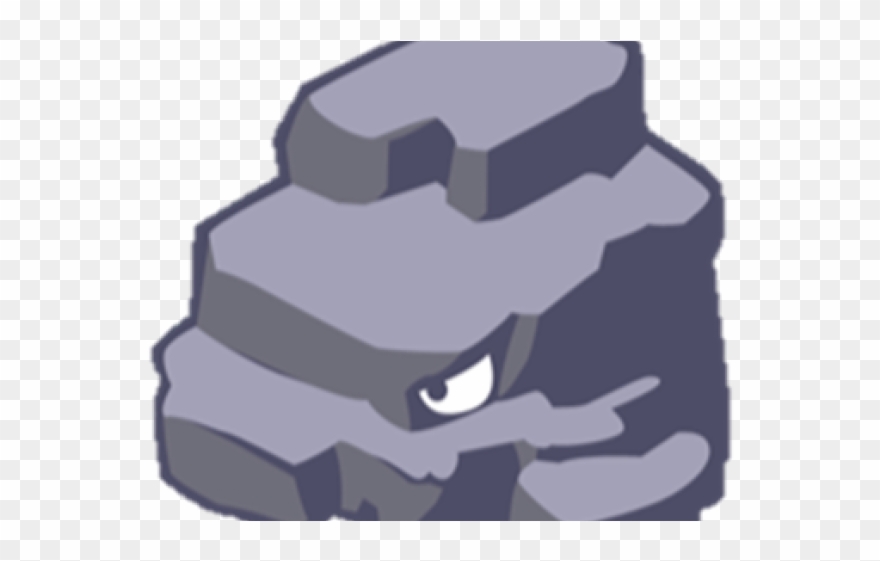 Boulder Clipart Tree - Cartoon - Png Download