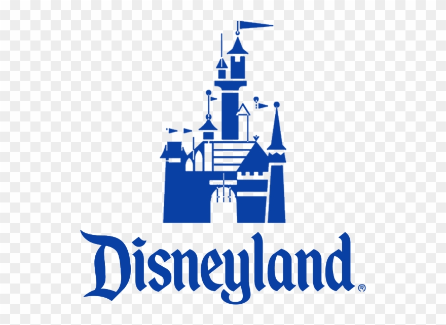 Disneyland Blue Square - Disneyland Logo Clipart
