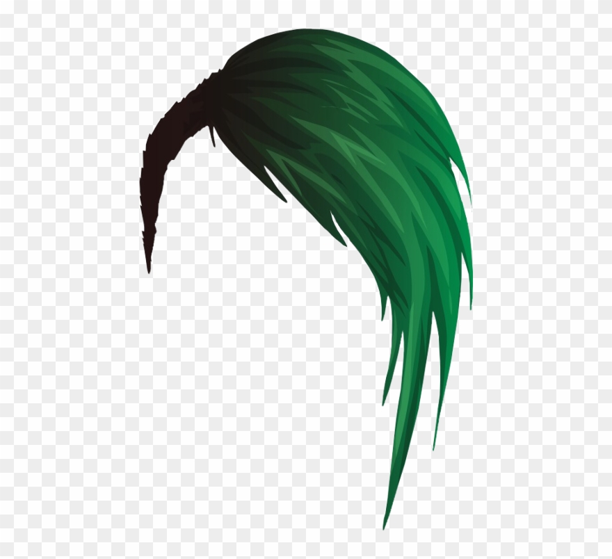 Green Hair Png Clipart