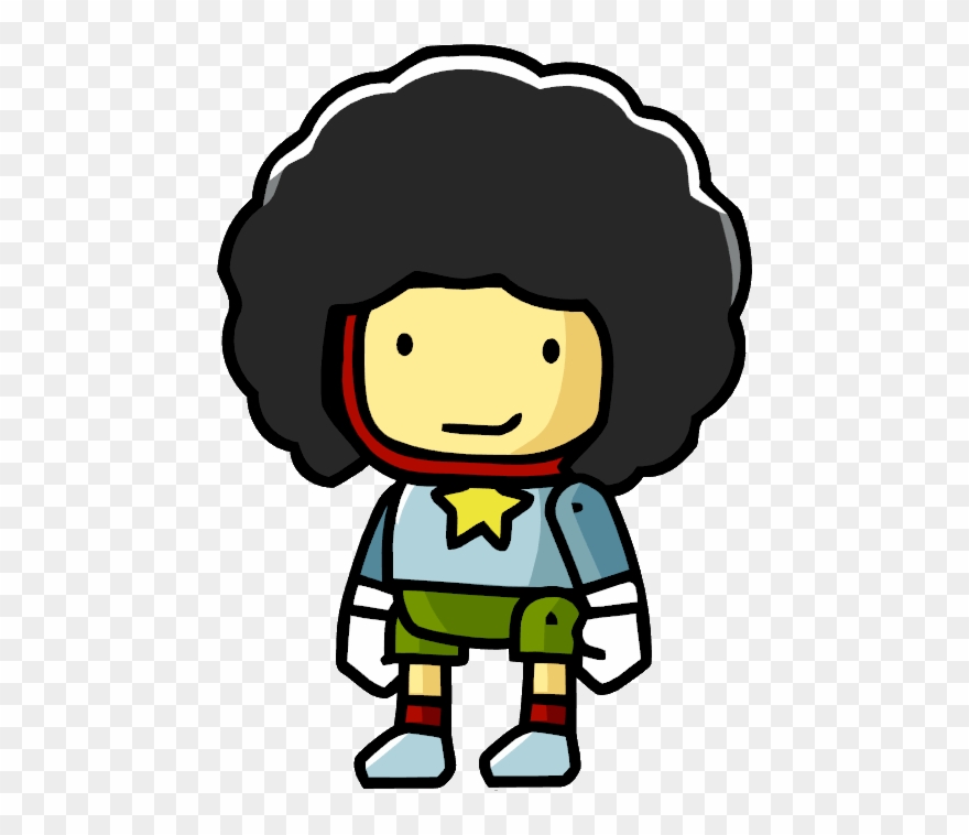 Afro - Scribblenauts Maxwell And Lily Clipart