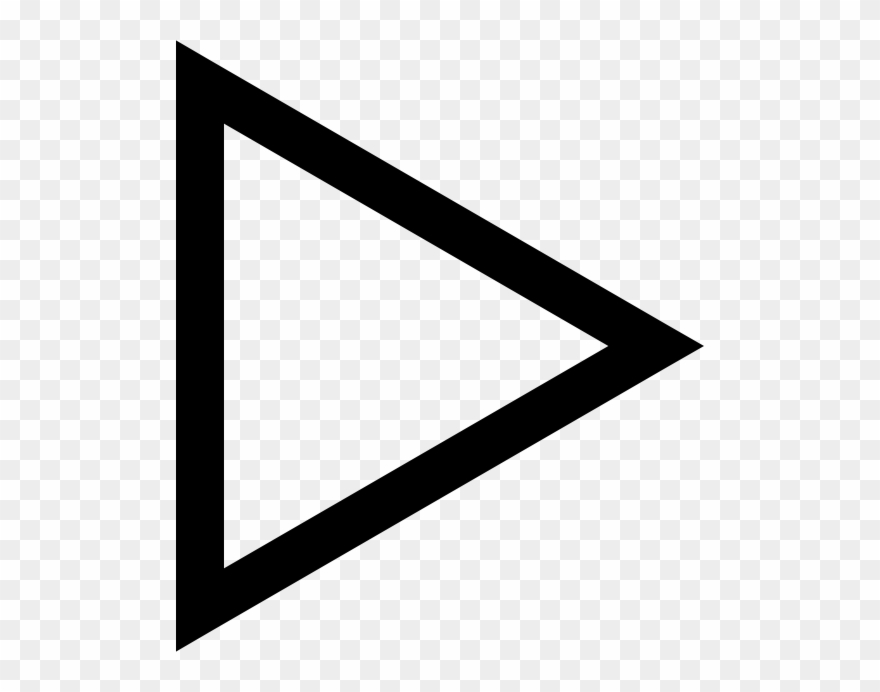 Watch Video - White Triangles With Black Outline Png Clipart
