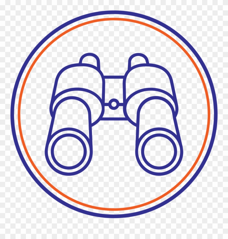 The City Of Boulder Will Host A Field Trip, Leaving - Animated Binoculars Clipart