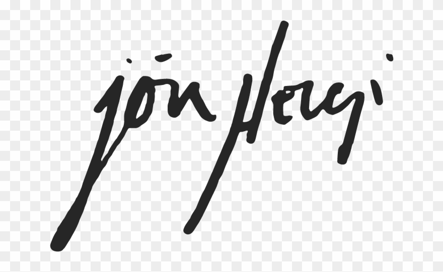 Jon Helgi Holmgeirsson - Calligraphy Clipart