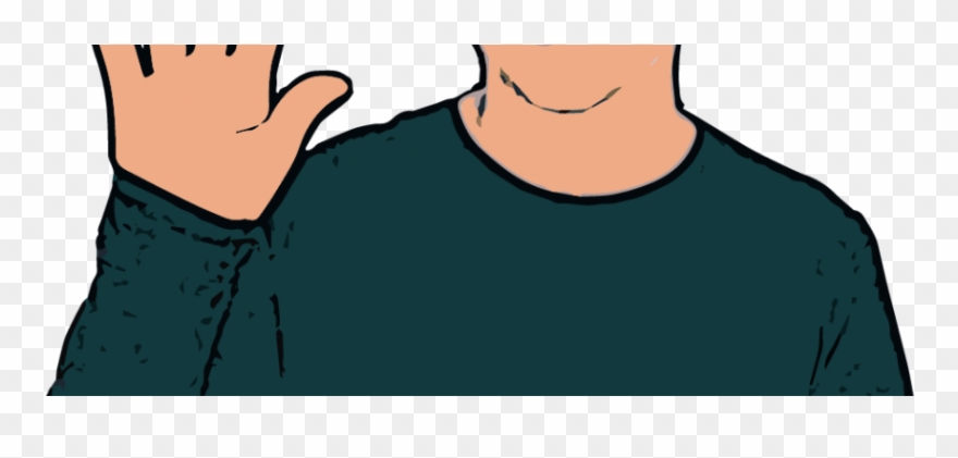 British Sign Language - Ok In British Sign Language Clipart