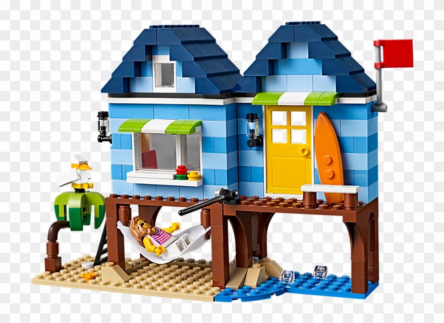 Beachside Vacation - Lego Creator 31063 - 3-in-1 Beachside Vacation Clipart
