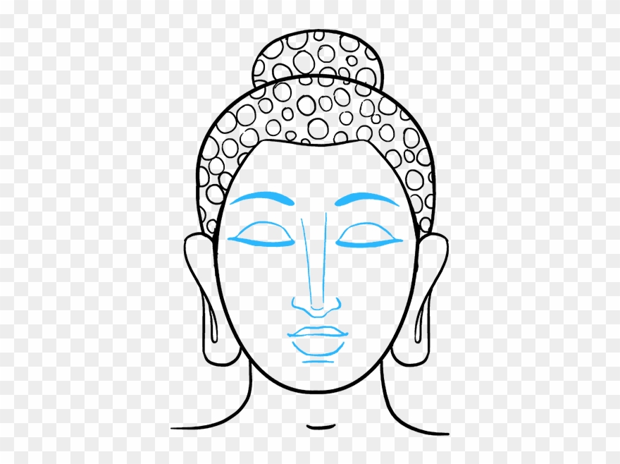 How To Draw Buddha - Draw Buddha Clipart