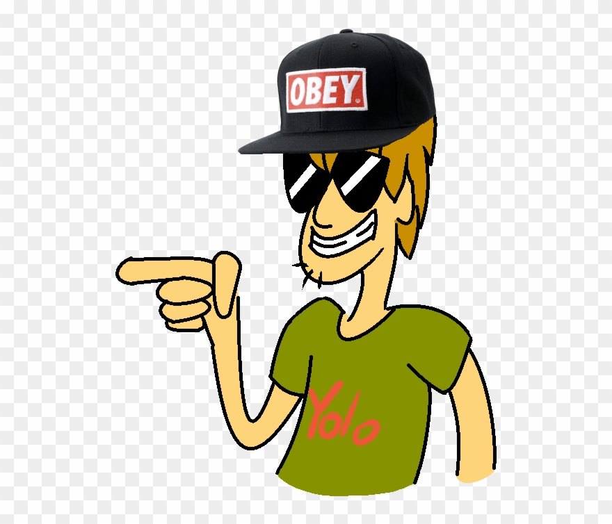 Scooby Doo Yellow Cartoon Headgear Hand Clip Art - Swaggy From Scooby Doo - Png Download