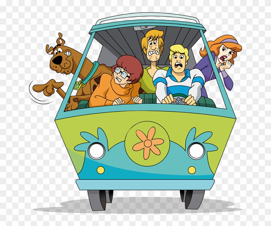 Scooby Doo Mystery Machine Clipart