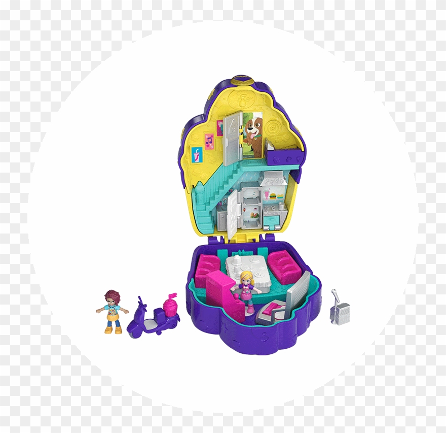 Sweet Treat Compact Product Image - Polly Pocket 2018 Toys Clipart