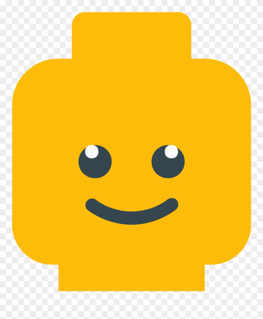 Collection Of Free Lego Svg Head - Smiley Clipart