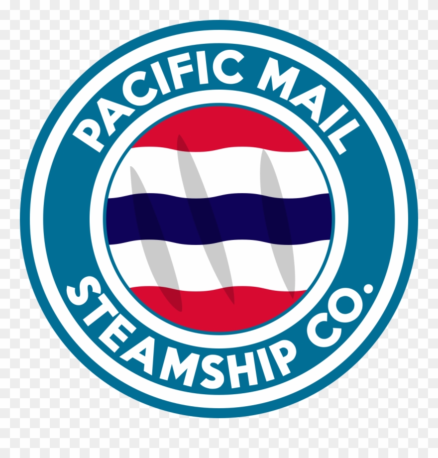 Pacific Mail Steamship Company Logo Clipart