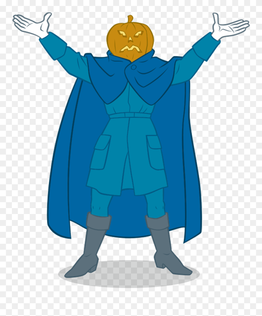 Headless Horseman Clipart Haunted Forest - Monstruos De Scooby Doo - Png Download
