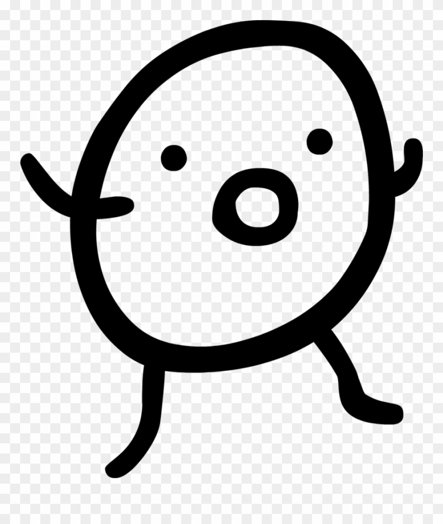 Dead Clipart Black And White - Potato Die - Png Download