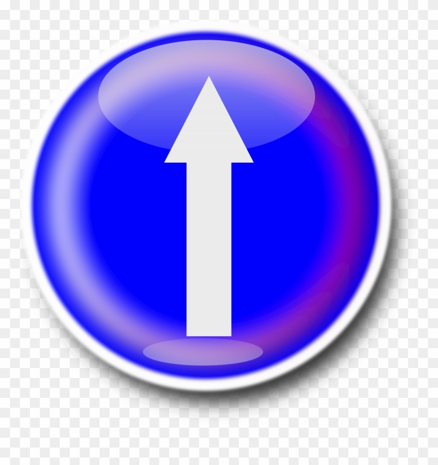 All Photo Png Clipart - Straight Ahead Sign Transparent Png