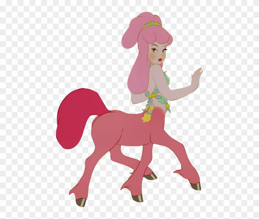 Pink Centaur Clipart