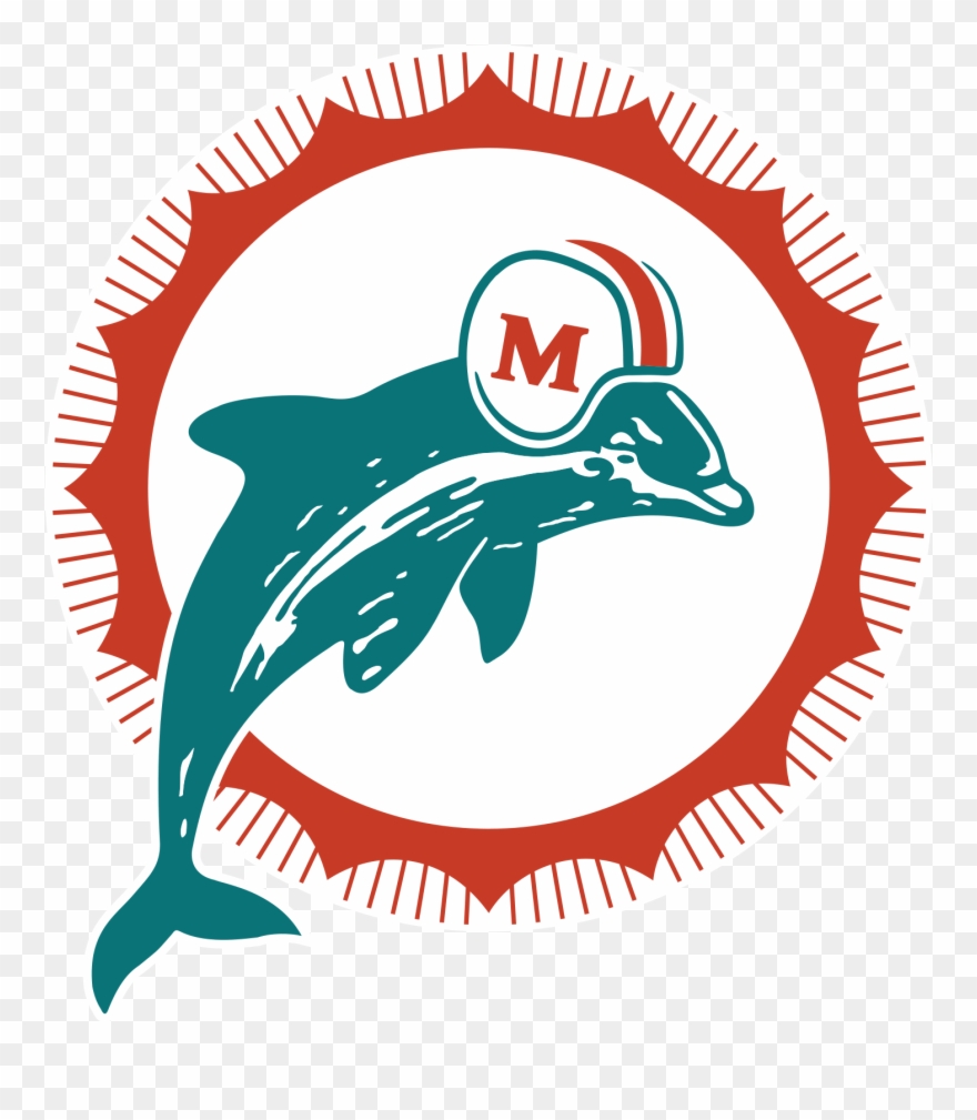 Miami Dolphins - Miami Dolphins 1966 Logo Clipart