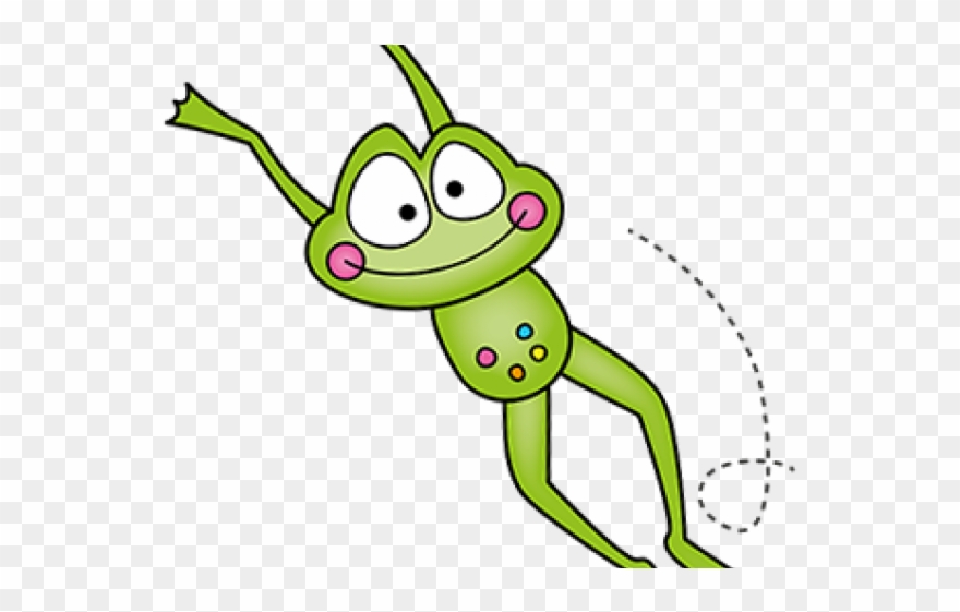 Jumping Frog Clipart - Png Download