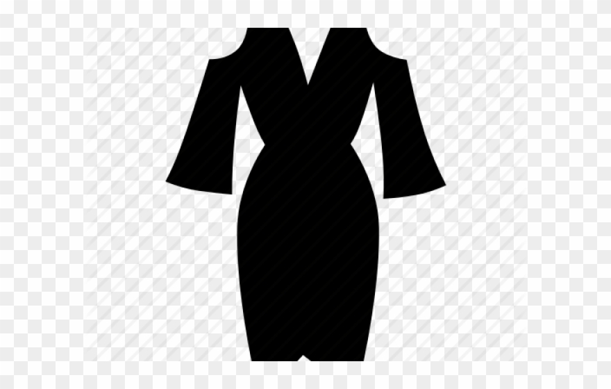 Black Dress Clipart Male Pageant - Clothing - Png Download