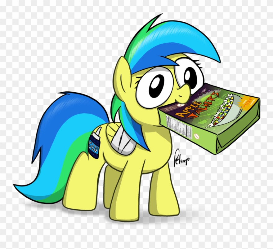 Petirep, Broken Wing, Cereal, Corn Flakes, Female, - Rainbow Dash Presents Aurora Clipart
