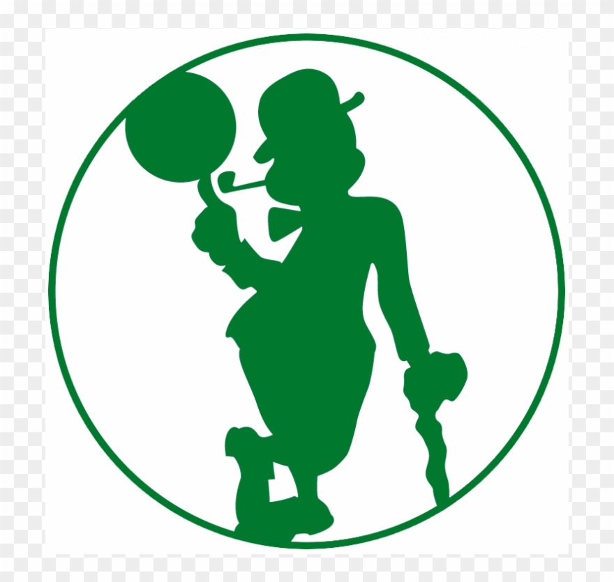 Boston Celtics Logos Iron Ons - Boston Celtics 1960s Logo Clipart