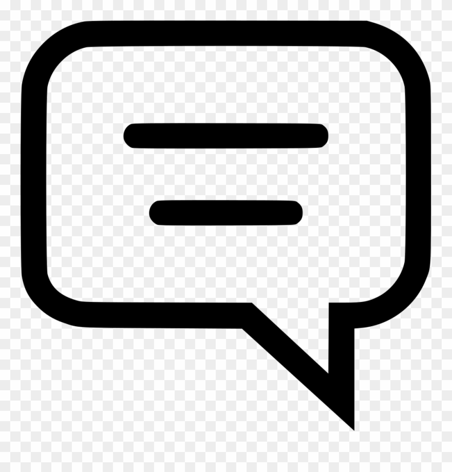 Bubble Chat Talk Conversation Line Comments - Icon Conversation Line Art Clipart