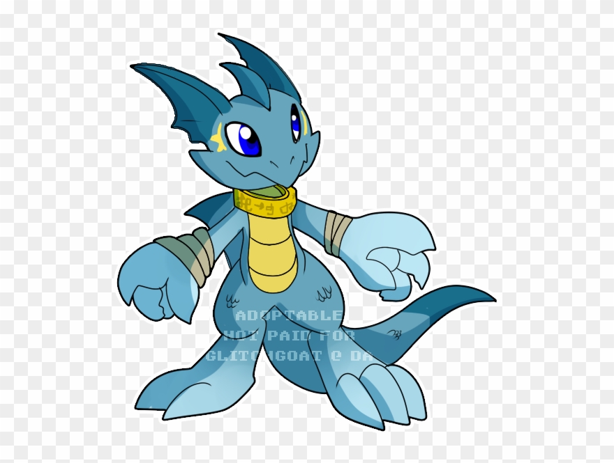 Digimon Clipart Aqua - Water Digimon - Png Download