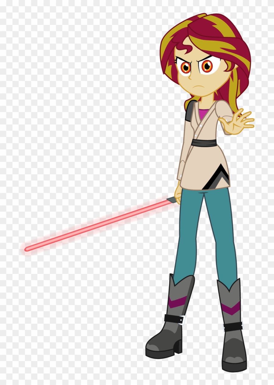 Star Wars The Last Jedi Clipart - Mlp Star Wars Equestria Girls - Png Download