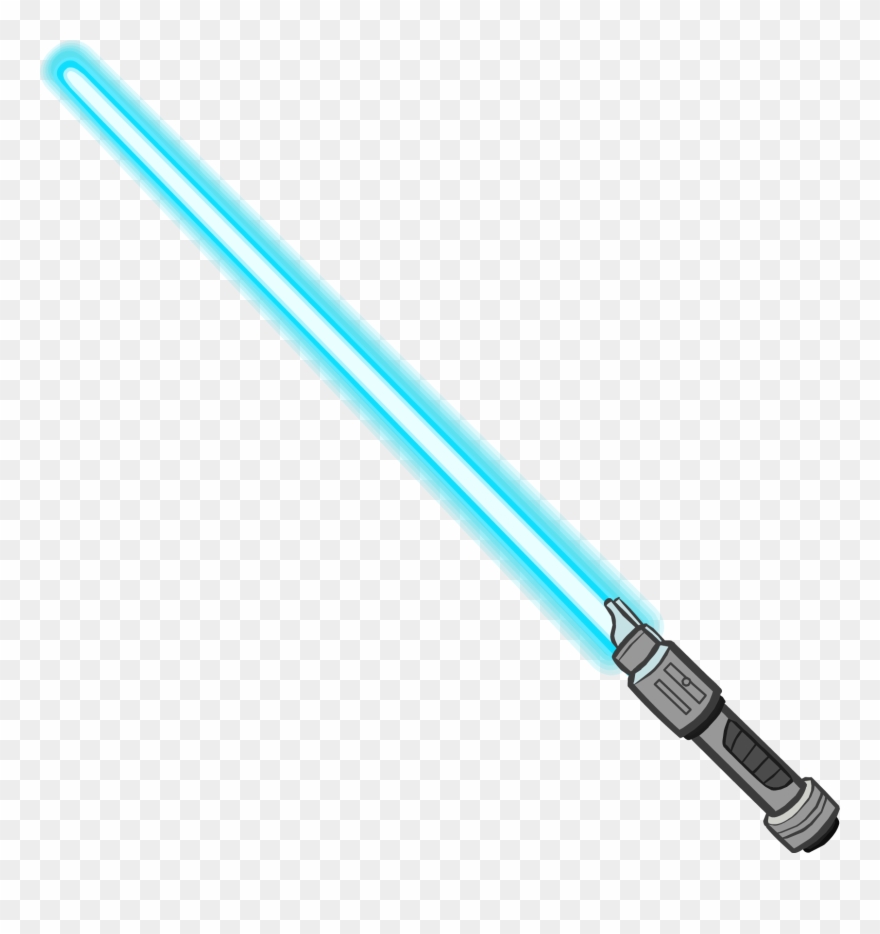 Star Wars Clipart Sword - Sable De Luz Azul Png Transparent Png