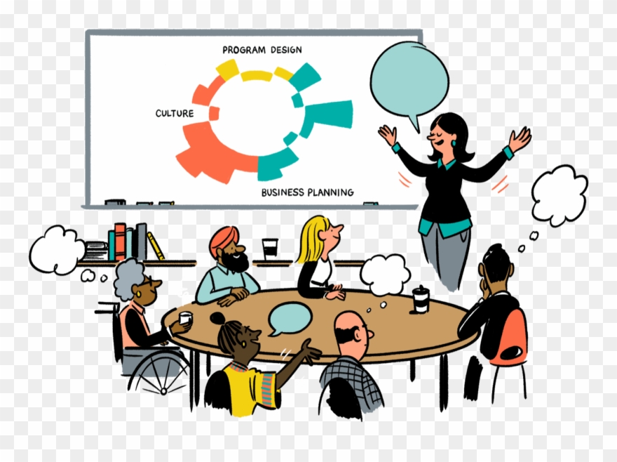 Conversation Clipart Diversity - Volunteering - Png Download