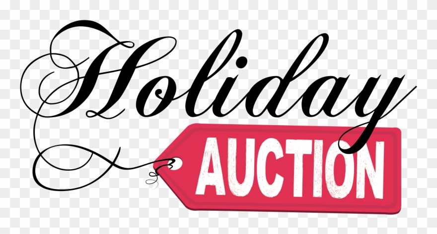 Holiday Auction 2017 Online Auction Png - Happy Holidays Png Transparent Clipart