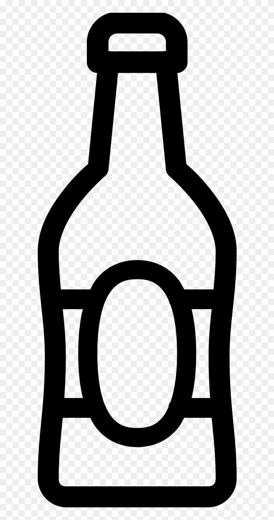 Beer Bottle Icon - Materials That Be Can Recycle Clipart