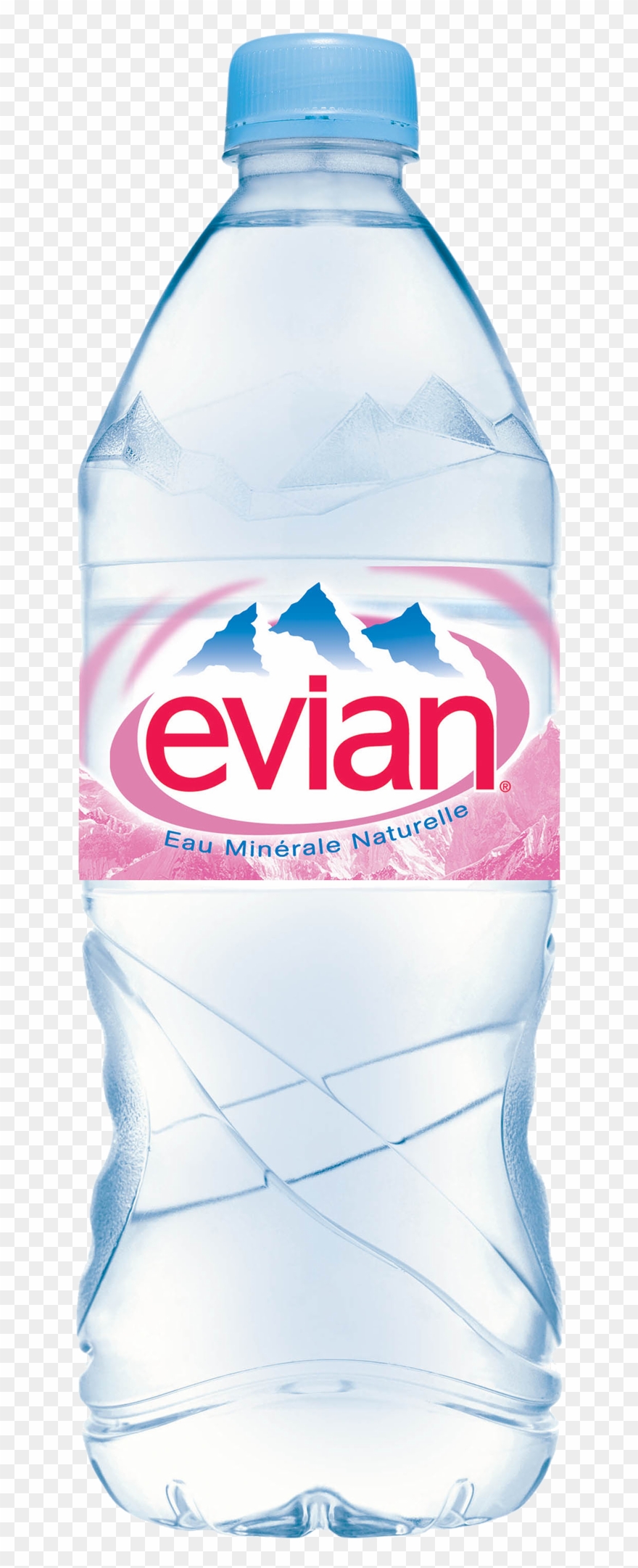 Water Bottle Png Image - Evian Water Clipart