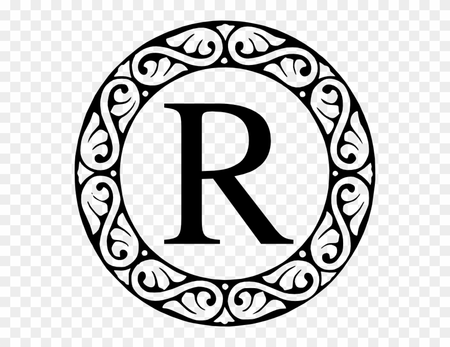 R Monogram Clip Art - Letter K Monogram Png Transparent Png