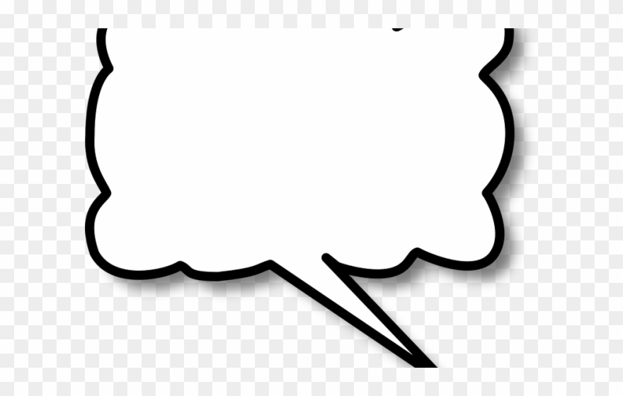 Speech Bubble Clipart Right - Clip Art - Png Download