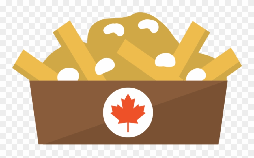Poutine Icon-1024 - Canadian Things Cartoon Clipart