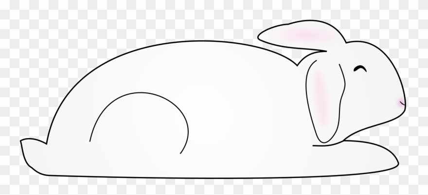 How To Set Use White Bunny Rabbit Svg Vector Clipart