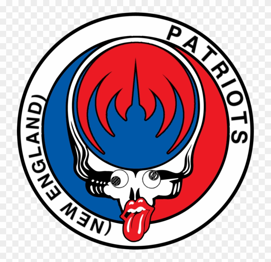 Patriots - Grateful Dead Steal Your Face Clipart
