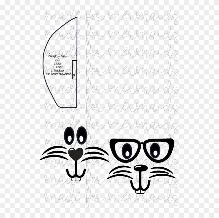 Includes Cut Files In 2 Formats- Svg And Png - Ear Clipart