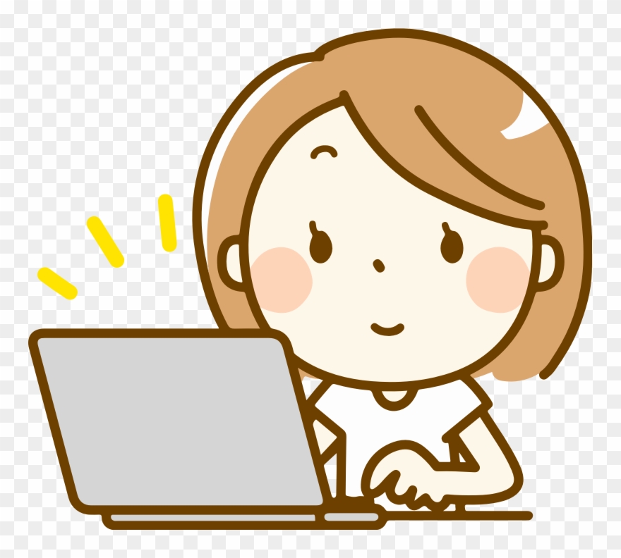 By Oksmith - パソコン イラスト 事務 Clipart